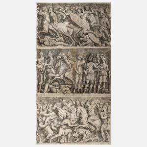 Francois Perrier, drei Kupferstiche