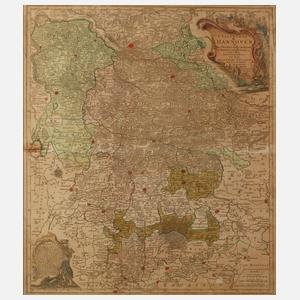 Tobias Lotter, Kupferstichkarte Norddeutschland