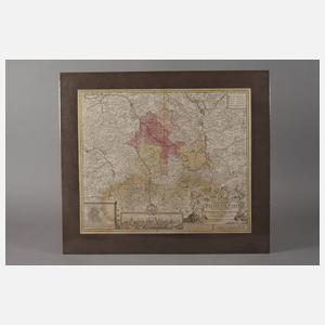 Kupferstichkarte Hildesheim