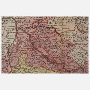 Kupferstichkarte Hildesheim