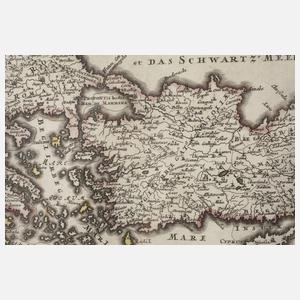 Homanns Erben, Kupferstichstichkarte Naher Osten