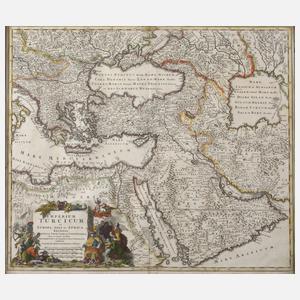 Homanns Erben, Kupferstichstichkarte Naher Osten
