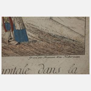 Franz Xaver Habermann, Guckkastenblatt Quebec