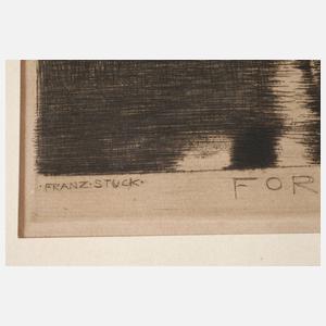 Prof. Franz von Stuck, "Forellenweiher"