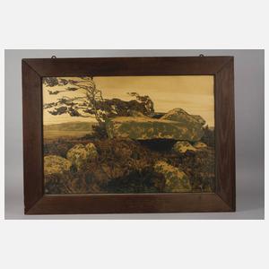 Karl Biese, "Hünengrab in der Heide"