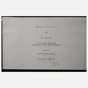 Werner Brand, Zwei Motive aus Herxheim