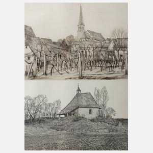 Werner Brand, Zwei Motive aus Herxheim