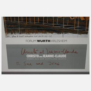 Plakat Christo und Jeanne-Claude