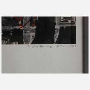 Plakat Christo und Jeanne-Claude