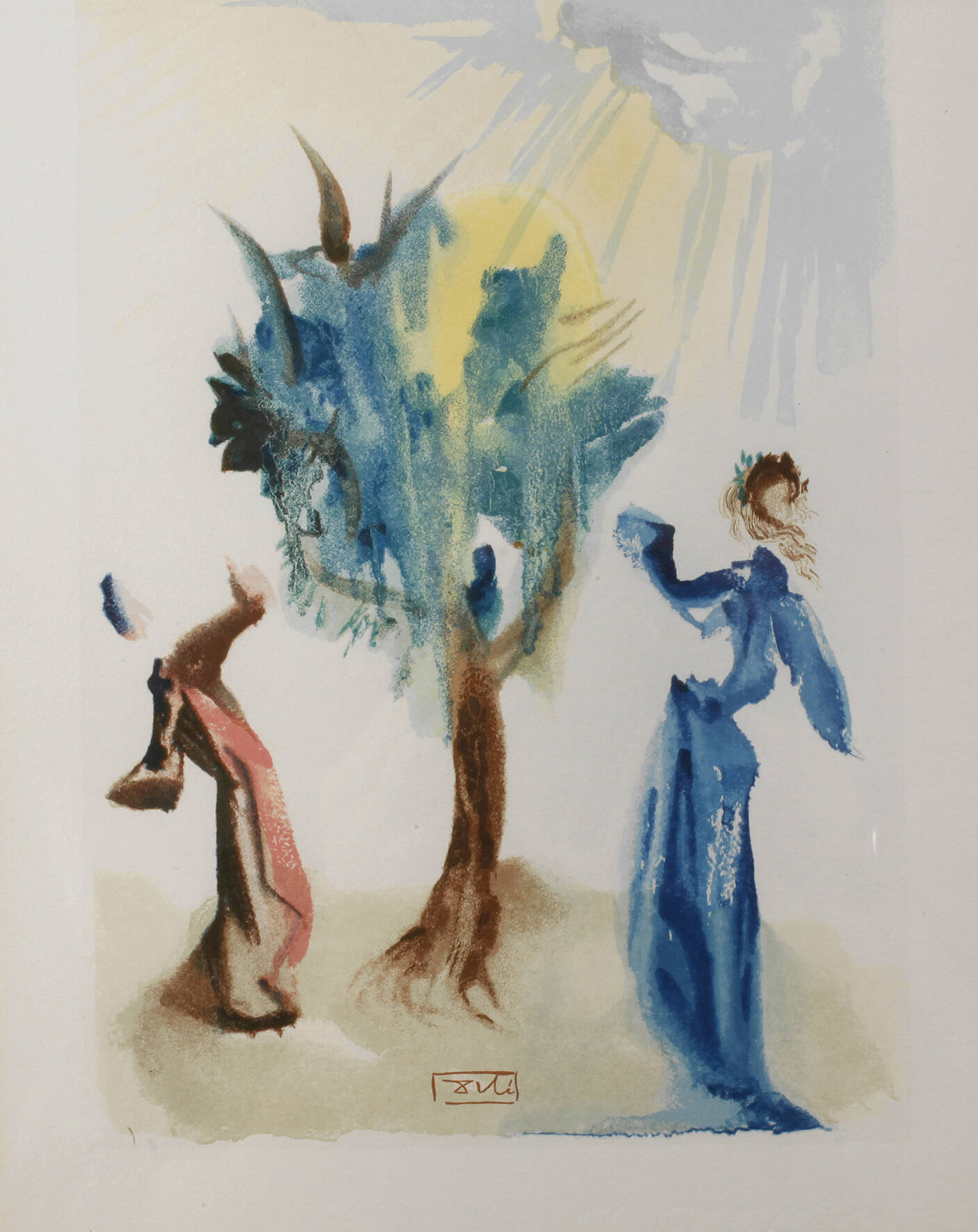 Salvador Dali, aus "Dantes Göttlicher Komödie"