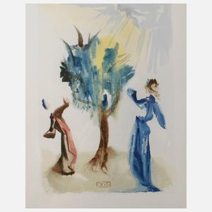 Salvador Dali, aus "Dantes Göttlicher Komödie"