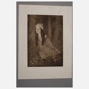 Fidus, "Tochter des Künstlers"