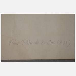 Fidus, "Tochter des Künstlers"