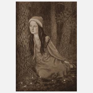 Fidus, "Tochter des Künstlers"