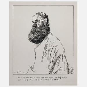 Olaf Gulbransson, Herrenportrait