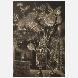 Prof. Wilhelm Heise, "Pompon-Dahlien"