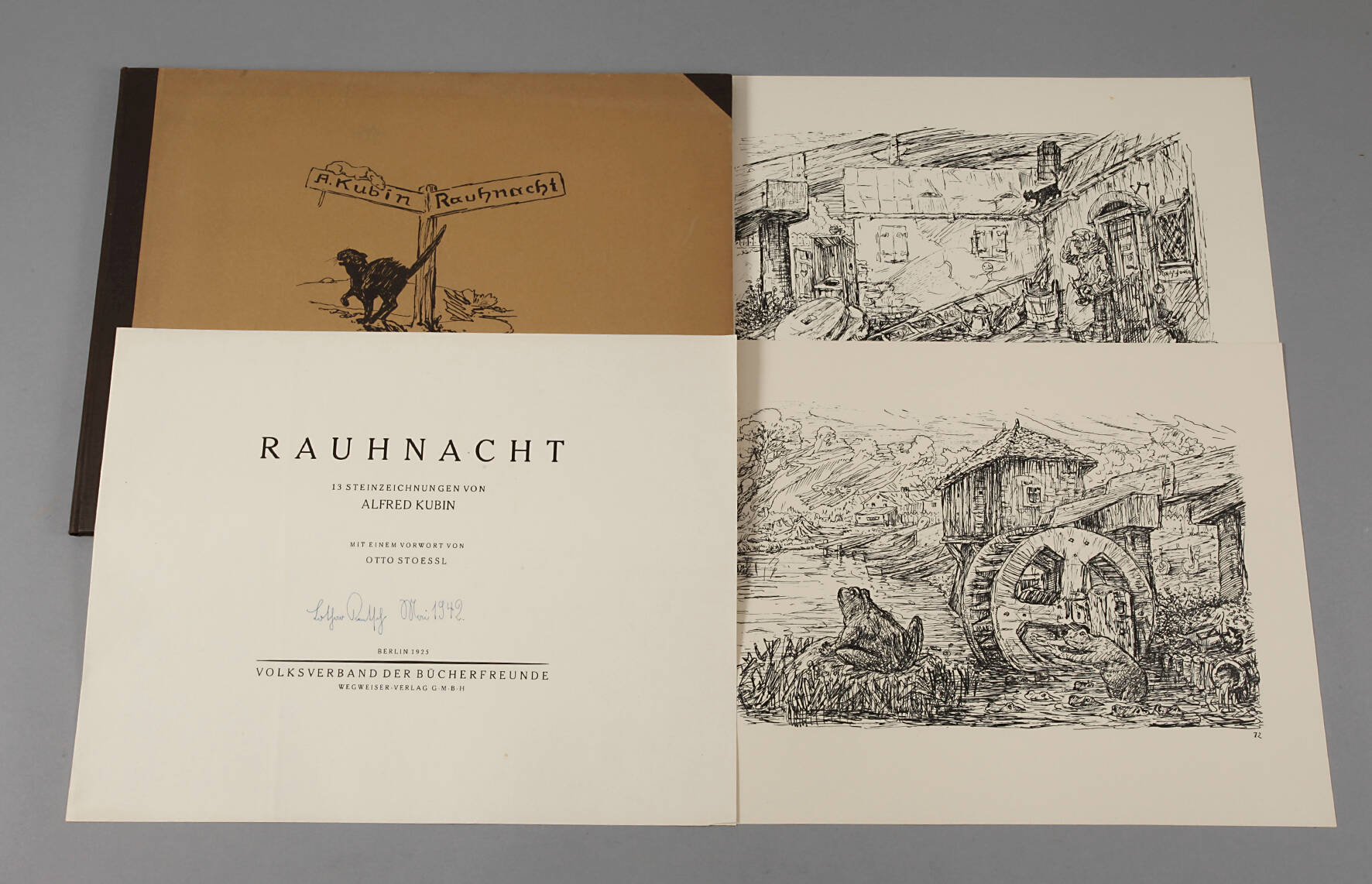 Alfred Kubin, Mappe "Rauhnacht"