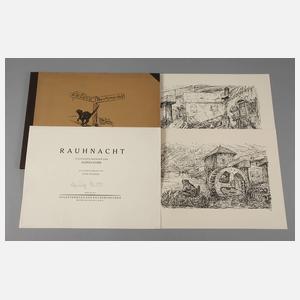 Alfred Kubin, Mappe "Rauhnacht"