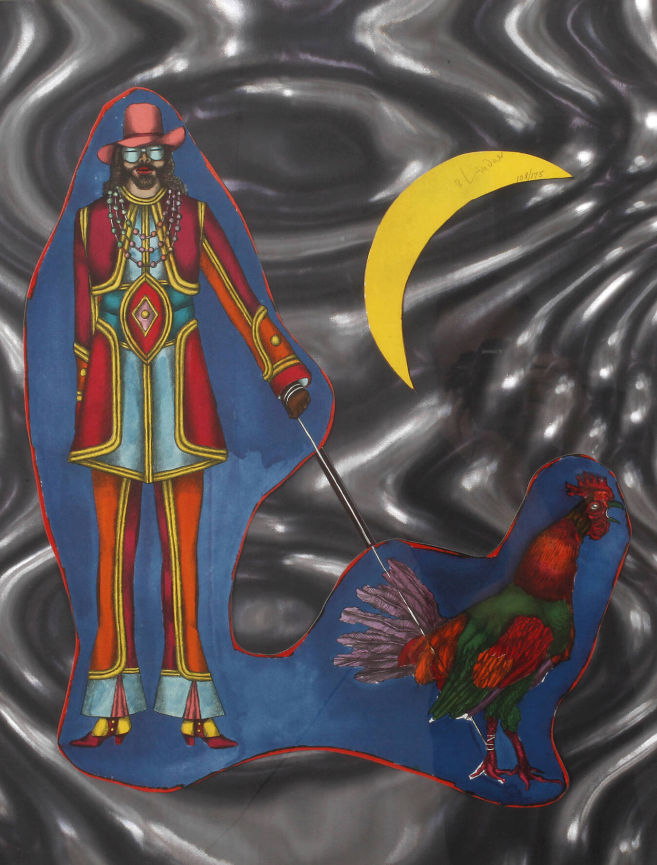 Richard Lindner, "St. Mark's Place, from Fun City"