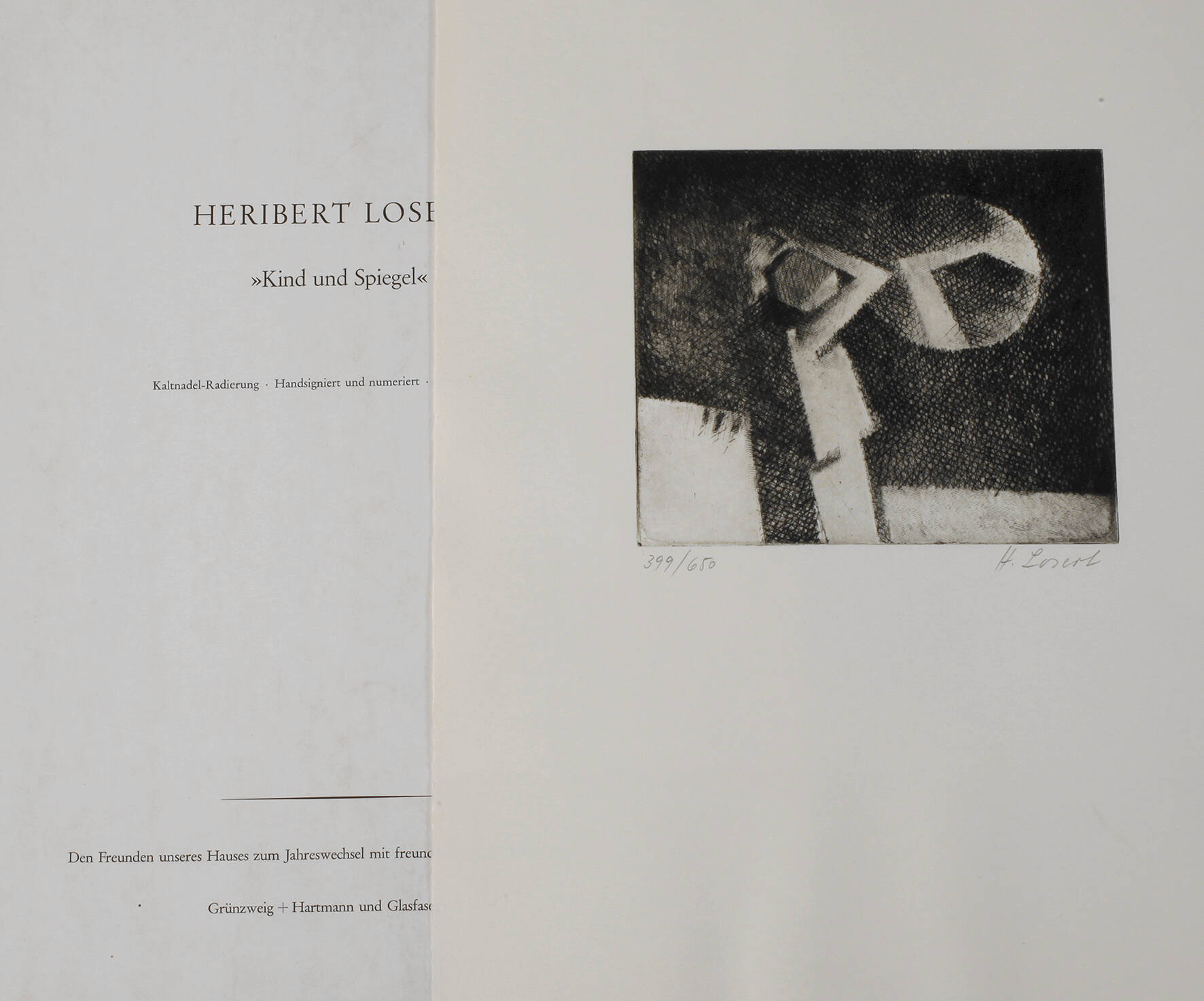 Heribert Losert, "Kind und Spiegel"