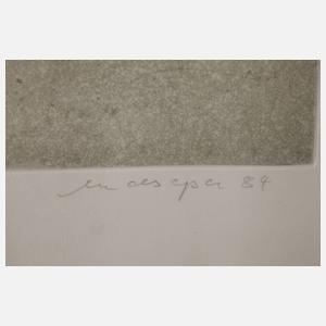 Friedrich Meckseper, "Radierwerkzeuge"