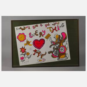 Nicky des Saint Phalle, Farbserigraphie