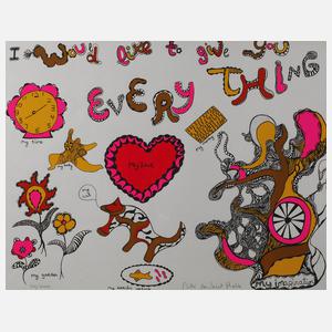 Nicky des Saint Phalle, Farbserigraphie