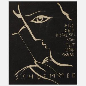 Prof. Oskar Schlemmer, Exlibris