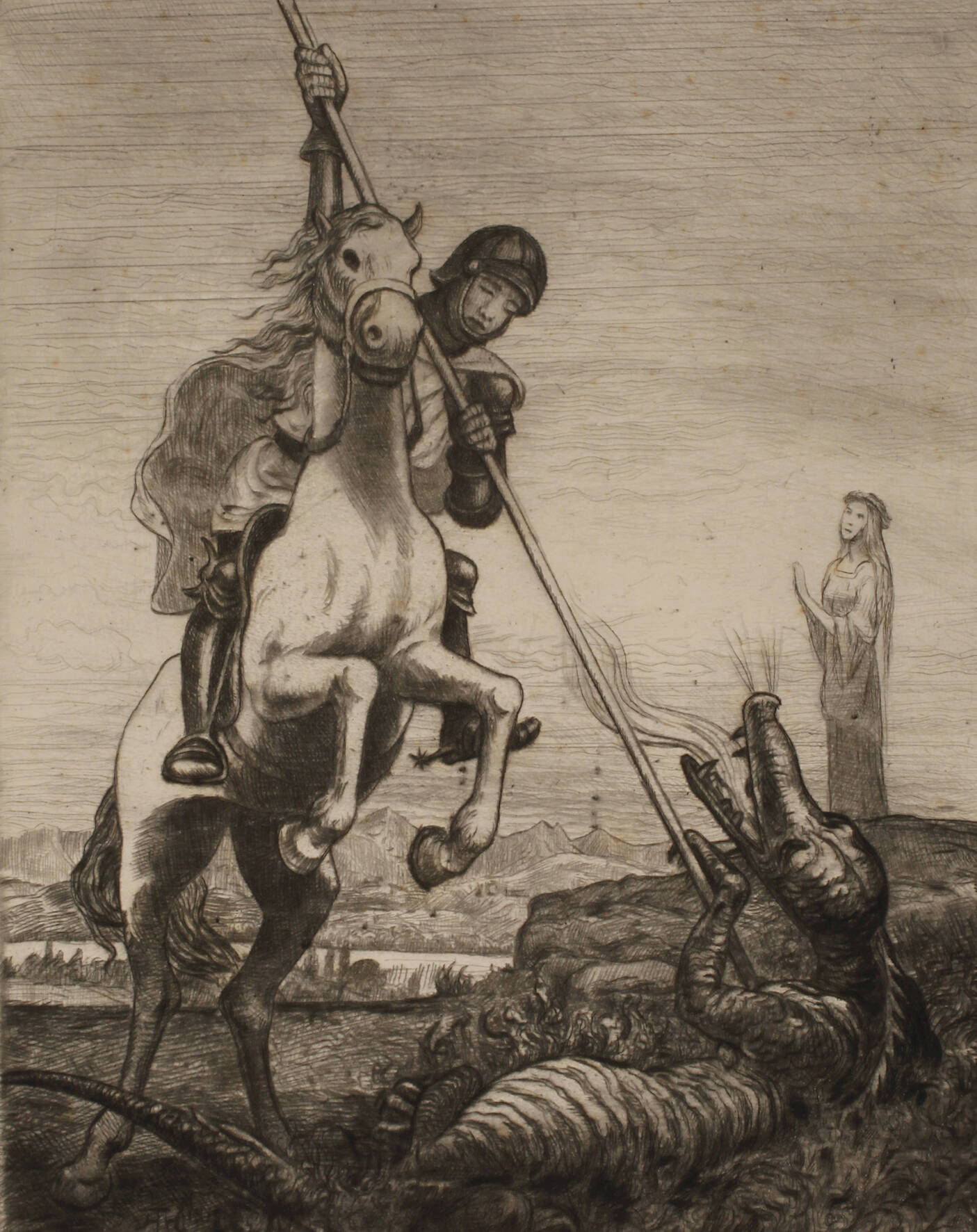 Prof. Hans Thoma, St. Georg