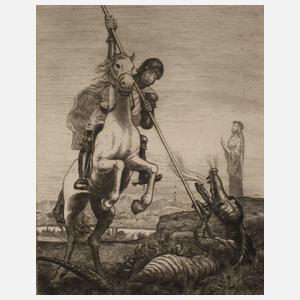 Prof. Hans Thoma, St. Georg