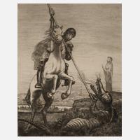 Prof. Hans Thoma, St. Georg111