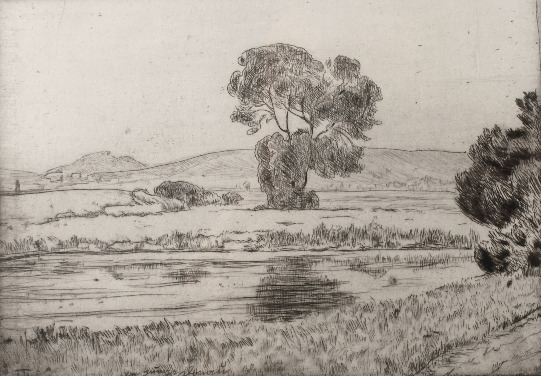 Prof. Hans Thoma, "Die junge Donau"