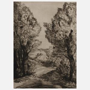 Prof. Herbert Tucholski, Sommerlandschaft