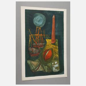 Rudolf Weissauer, Paar Linolschnitte