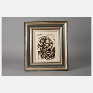 Expressionistisches Männerportrait