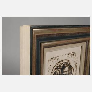 Expressionistisches Männerportrait