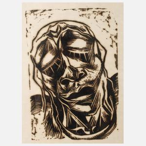 Expressionistisches Männerportrait