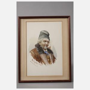 Napoleone Girotto, Herrenbildnis