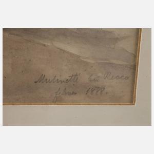 Prof. Edmund Kanoldt attr., "Mulinetti bei Recco"