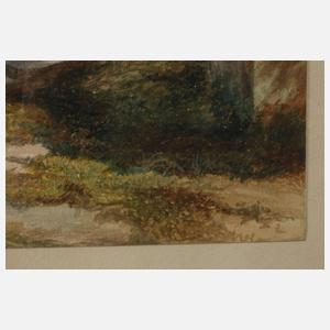 Lina Pommerening, Eingang zu einem Kloster