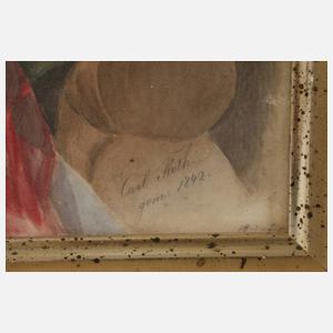 Carl Roth, Sitzende Dame