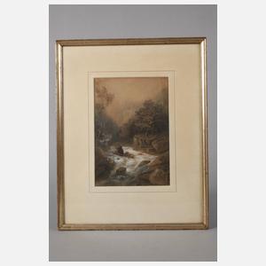 Theodor Verhas, attr., Am Wildbach