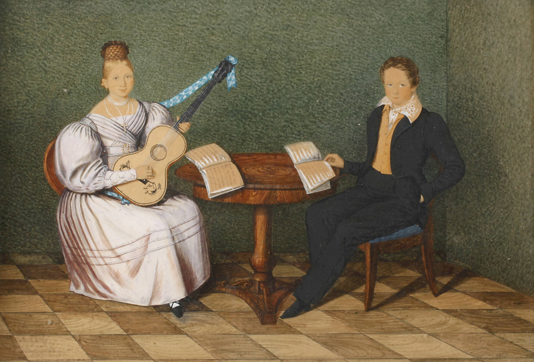 Lang, Bei der Hausmusik