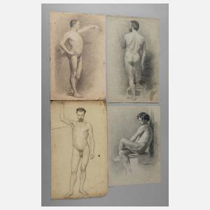 Konvolut Aktdarstellungen