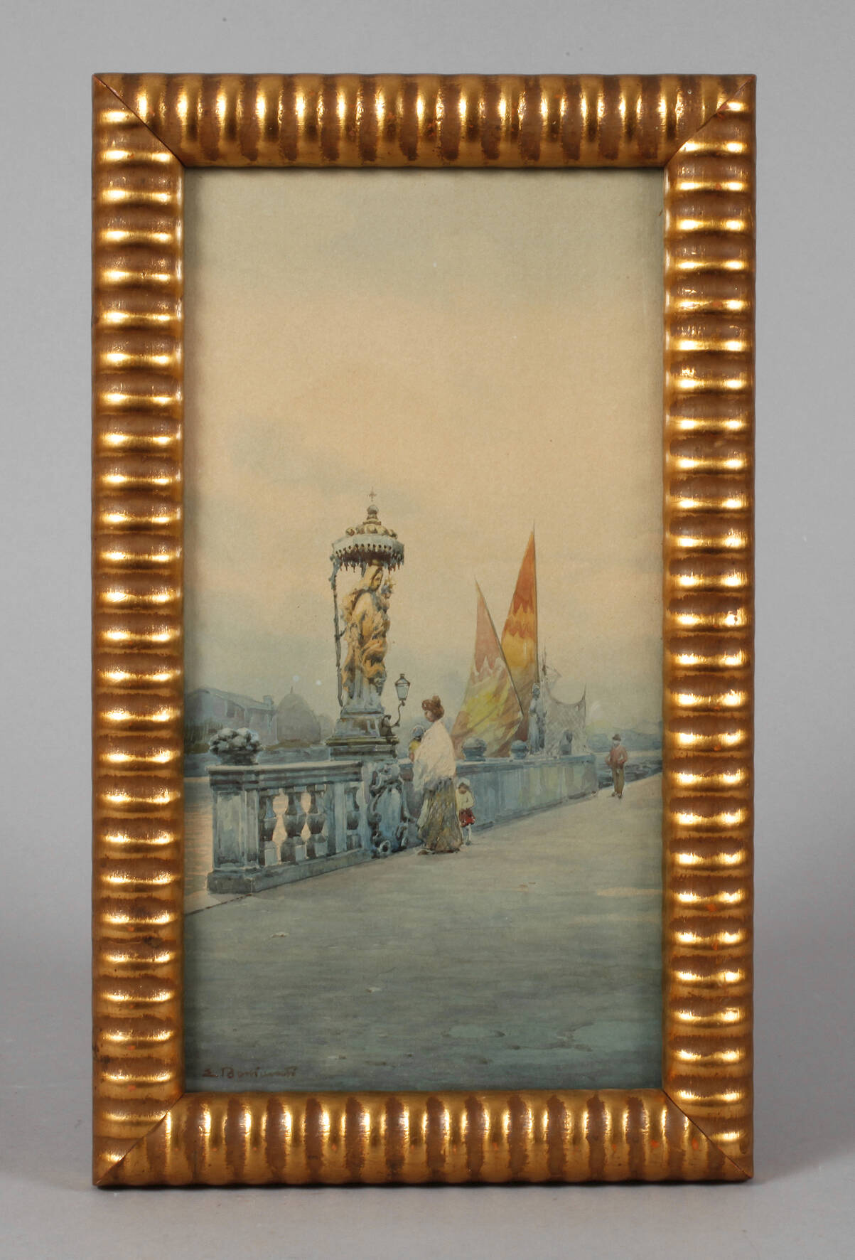 Eugenio Bonivento, Ansicht Chioggia