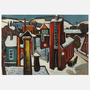 Heinz Fülfe, Stadt im Winter