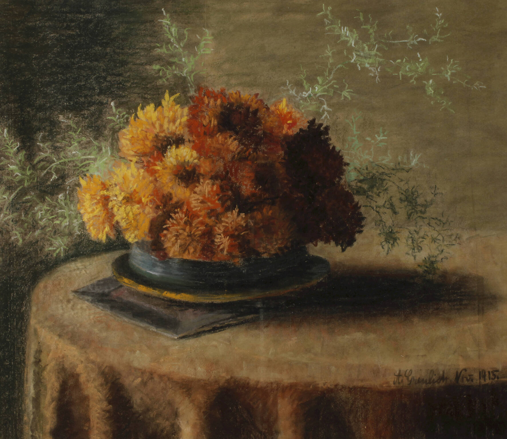 A. Grulich, Asternstillleben