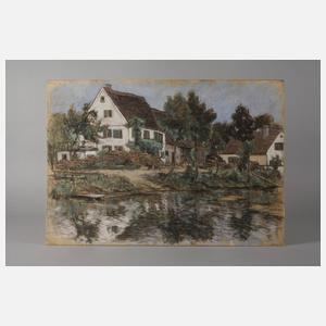 Fritz von Hellingrath, Hainhofen bei Augsburg