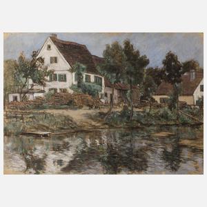 Fritz von Hellingrath, Hainhofen bei Augsburg