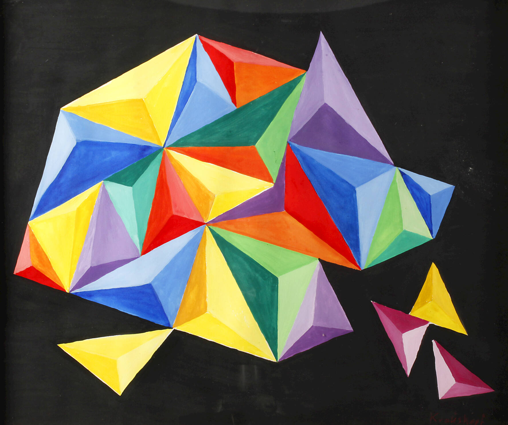 Karl Heinz Krauskopf, attr., Komposition